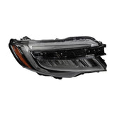 Full LED Headlights Compatible With Honda Pilot 2019-2021 Honda Passport 2019-2022 w/DRL w/Bulbs Black Housing Headlamp Assembly Right Passenger Side Replaces#33100TG7A31 33100TG7A32